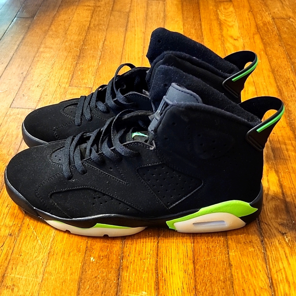 Jordan 6 Retro electric green